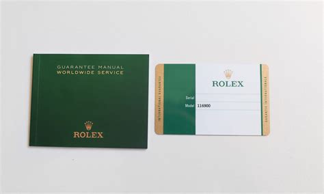 original Rolex papers lost